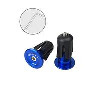 PLATT Bouchon Guidon Velo, Embouts de Guidon Capuchons d'extrémité de Bicyclette en Alliage d'aluminium pour vélo de Route et VTT