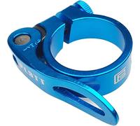 PLATT Collier de tige de selle de vélo en alliage d'aluminium à dégagement rapide 28,6 mm/31,8 mm/34,9 mm, 34.9mm