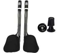 PLATT Guidon de vélo 31,8 en carbone, guidon de course/triathlon, Aerobar, prolongateur de guidon Tri Bar, 3K brillant