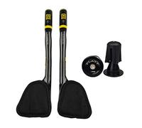 PLATT Guidon de vélo 31,8 en carbone pour course/triathlon Aerobar Tri Bar, 3K Glossy