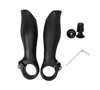 PLATT Guidon VTT poignées de sécurité d'extrémité de Guidon 22.2 MM VTT Cyclisme vélo Cycle Guidon pièces de vélo Fibre de Carbone