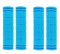 PLATT poignées de vélo ergonomiques en Caoutchouc Souple antidérapant 22mm, poignée de Guidon pour vélos et Scooters pour Enfants 115MM