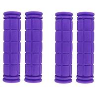 PLATT poignées de vélo ergonomiques en Caoutchouc Souple antidérapant 22mm, poignée de Guidon pour vélos et Scooters pour Enfants 115MM