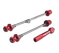 PLATT Set attaches rapides antivol 3 pièces en Alliage D'aluminium pour Vélo De Vélo De Montagne/VTT/BMX