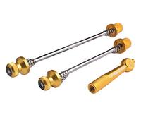PLATT Set attaches rapides antivol 3 pièces en Alliage D'aluminium pour Vélo De Vélo De Montagne/VTT/BMX