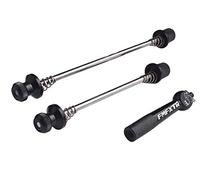 PLATT Set attaches rapides antivol 3 pièces en Alliage D'aluminium pour Vélo De Vélo De Montagne/VTT/BMX