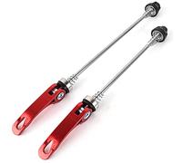 PLATT Set de Serrage Rapide pour vélo Brochette Avant et Moyeu de Roue Arrière pour Route VTT Vélo de Montagne