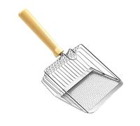 Platta Pro Litteriera - Instrument de vente que j'ai fait avec une poignée confortable | Retable en acier inoxydable pour cages multi-grains poules petits animaux poules stockés pour le nettoyage