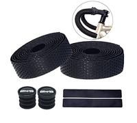 PLATTBK Ruban pour guidon, Eva Bandes de Guidon Avec Bouchons d'extrémité, Antidérapant Confortable Cyclisme Bandeau de Guidon Vélo