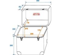 Platten-Case ALU Battle/Booking Silber (30110026)