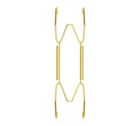 Platten-Wandaufhänger - Goldene Eisen Wandhalter | Verstellbare Drahtplatten Wandbefestigung, Robuste Metallhalter Präsentationslösung, Vielseitige Wanddekor Aufhängung Produkt Für Haushalt Galerie