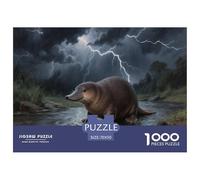 Platypus 1000 Pièces Puzzle pour Adultes Enfants, Défi Jouets, Cadeau, Jouet pour Enfant, Jeux Éduchatif, Qualité Premium 70x50cm/1000pcs