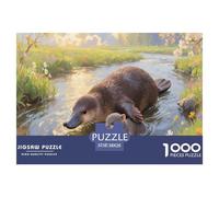 Platypus 1000 Pièces Puzzle pour Adultes Enfants, Défi Jouets, Cadeau, Stimulant, Jeu Éduchatif, Qualité Premium 38x26cm/1000pcs