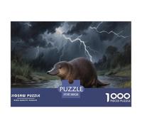 Platypus 1000 Pièces Puzzles pour Adultes, Parfait pour Les Amateurs De Puzzles, Cadeau, Jouet pour Enfant, Jeu Éduchatif, Qualité Premium 38x26cm/1000pcs