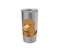 Platypus Burger Chill Dessin animé Gobelet isotherme en acier inoxydable double paroi