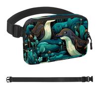 Platypus Ceinture de course à pied de poche pour homme et femme, support de téléphone pour la course à pied, sac banane de course à pied, taille réglable, Multicolore 03., 1.5x9.0x5.9in/4x23x15cm