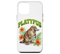 Platypus Groovy Floral Platypus Aquarelle Boho Ornithorynque Coque pour iPhone 12 Mini