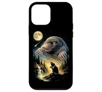 Platypus Howling to The Moon Meme Funny 90's Platypus Coque pour iPhone 12 Mini