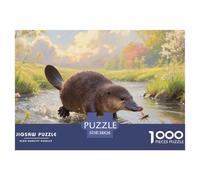 Platypus Puzzles 1000 Pièces Cadeau Unique Jeu Éduchatif Défi Jouet À De Qualité Supérieure Peinture Art pour Adultes Et Enfants 38x26cm/1000pcs
