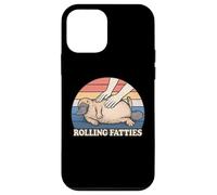 Platypus Rolling Fatties Jeu de Mots pour Amoureux des Animaux Coque pour iPhone 12 Mini