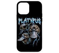 Platypus Vintage Heavy Metal Retro des années 90, Platypus Animal Lover Coque pour iPhone 12 Mini