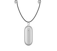 Plaud NotePin Bundle avec Accessoires Collier, Enregistreur Vocal IA pour Cours Réunions Argent