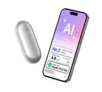 PLAUD NotePin Enregistreur Vocal IA, Transcription & Résumé, Contrôle par Application, 112 Langues, 64 Go, Cours/Réunions, argent