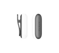 Plaud NotePin - Kit d'Accessoires Magnétiques (Clip & Épingle), Compatible avec Enregistreur Vocal IA NotePin, Gris