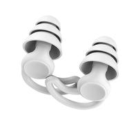 Plaus d'annulation du bruit | Plaus de bloc en silicone réutilisables | 25-28 dB qui réduit le bruit des bouchons d'oreille pour dormir, voyager, sens