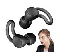 Plauses pour l'oreille de réduction du bruit - Bouchons d'oreille en silicone insonorisés, concentration calme du sommeil | Bouchons d'oreilles imperméables pour la natation, prises de prote