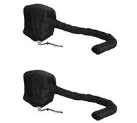 Plawee 2X Sèche-Cheveux Bouchon D' Salon Coiffure Chapeau Bonnet Casquettes Attachement Soins Capillaires Perm Casque Vapeur