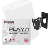 Play 1 Support Mural Noir, Compatible Avec Sonos Play:1 Uniquement, Mécanisme De Pivotement Et D'Inc ison Réglable, Support De Montage Comprenant Toutes Les Fixations[Video2087]