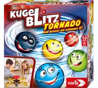 PLAY-606064680 Tornado Flash Boule¿Jeu Pour Enfants À Partir De 5 Ans¿Jeu De Réaction Chargé D'Action Pour Toute La Famille¿Pour 2 À 4 Joueurs¿Noir