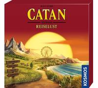 Play-684525 Scénario De Voyage Catan, Scénarios Pays Autriche, Majorque, Pologne, Corse Sur 2 Plans De Jeu Double Face, Jouable Uniquement Avec Le Jeu De Base Catane-Le Jeu