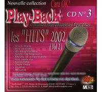 Play-Back Cd No. 3 : Les Hits 2002 Vol. 2