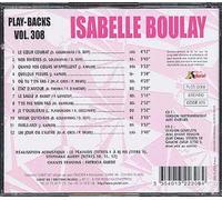Play Back Vol. 308 : Répertoire Isabelle Boulay