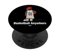 Play Basketball, Basketball Anywhere Illustration Graphic PopSockets PopGrip Adhésif