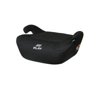 Play Belt Three Siège rehausseur de voiture, 6-12 ans, 125-150 cm, compact et léger, installation facile avec ceinture, super rembourré, installation universelle sur tous les véhicules, Black Safe&Go