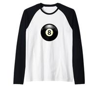 Play Billiards, No 8 Billiard Pool Or Snooker Balls Number 8 Manche Raglan