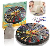 PLAY-Brainy Knots Jeu De Corde À Démêler, Rope Challenge Logic Game Brainy Knots Corde Démêlage Jeu De Stratégie Société Pour Interagir Avec La Famille