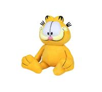 Play by Play GARFIELD EMOJI CUTE Peluche Chat assis tiré du film The Garfield Movie - Hauteur 20 cm (16 cm assis) (CLASSIQUE)