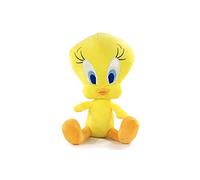 Play by Play Looney Tunes - Peluches Looney Tunes Assis - Qualité Super Soft (30cm, Tweety)