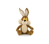 Play by Play Looney Tunes - Peluches Looney Tunes Assis - Qualité Super Soft (30cm, Wile E. Coyote)