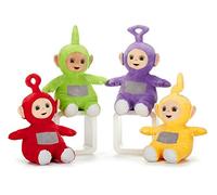 Play by Play Lot de 4 Peluches Teletubbies en Tissu Doux 25 cm