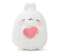 Play by Play Molang PIU PIU Plush Toy, 22 cm, 25 cm, 760024981 (Molang with Heart)