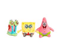 Play by Play Peluche Doudou Bob l'Éponge 22 cm – Bob, Patrick & Gary