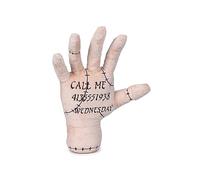 Play by Play Peluche Main The Thing du Mercredi Wednesday Addams Version CALL ME - Hauteur 25 cm