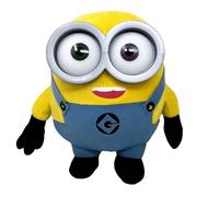 Play by Play Minions Rise of Gru Peluche Minions Peluche Premium Nouvelle sélection Bob, Otto, Kevin, Stuart, Dave avec yeux en PVC Licence originale (Bob 24 cm)