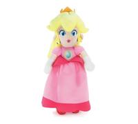 Play by Play - Peluche Princesse Peach - 32 cm - Qualité Super Soft - Jouet - Peluche - Grenouille - Rose - Super Mario