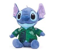 Play by Play Stitch Peluche avec chemise hawaïenne, 3 couleurs au choix (vert)